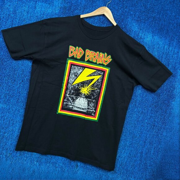 Bad Brains Self Titled Album Rock Band Graphic T-Shirt Size Extra Large - Picture 3 of 4